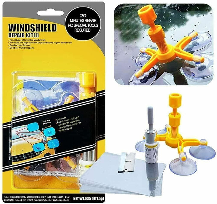 RainX Fix a Windshield Do it Yourself Windshield Repair Kit, for Chips, Cracks, Bulll's-Eyes and Stars Retail $13.39