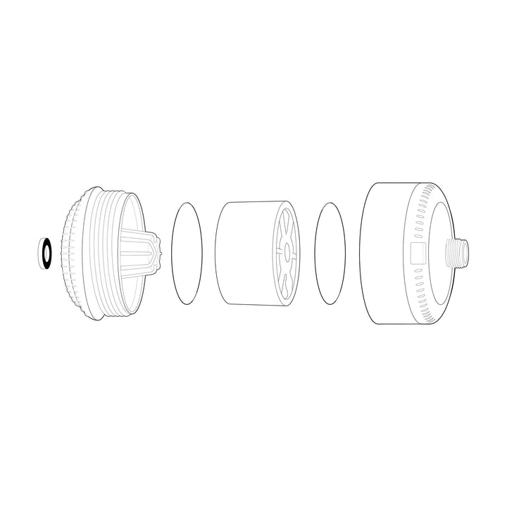 Sprite Showers Slim-Line 2 Universal Shower Filter, Chrome Retail $34.95