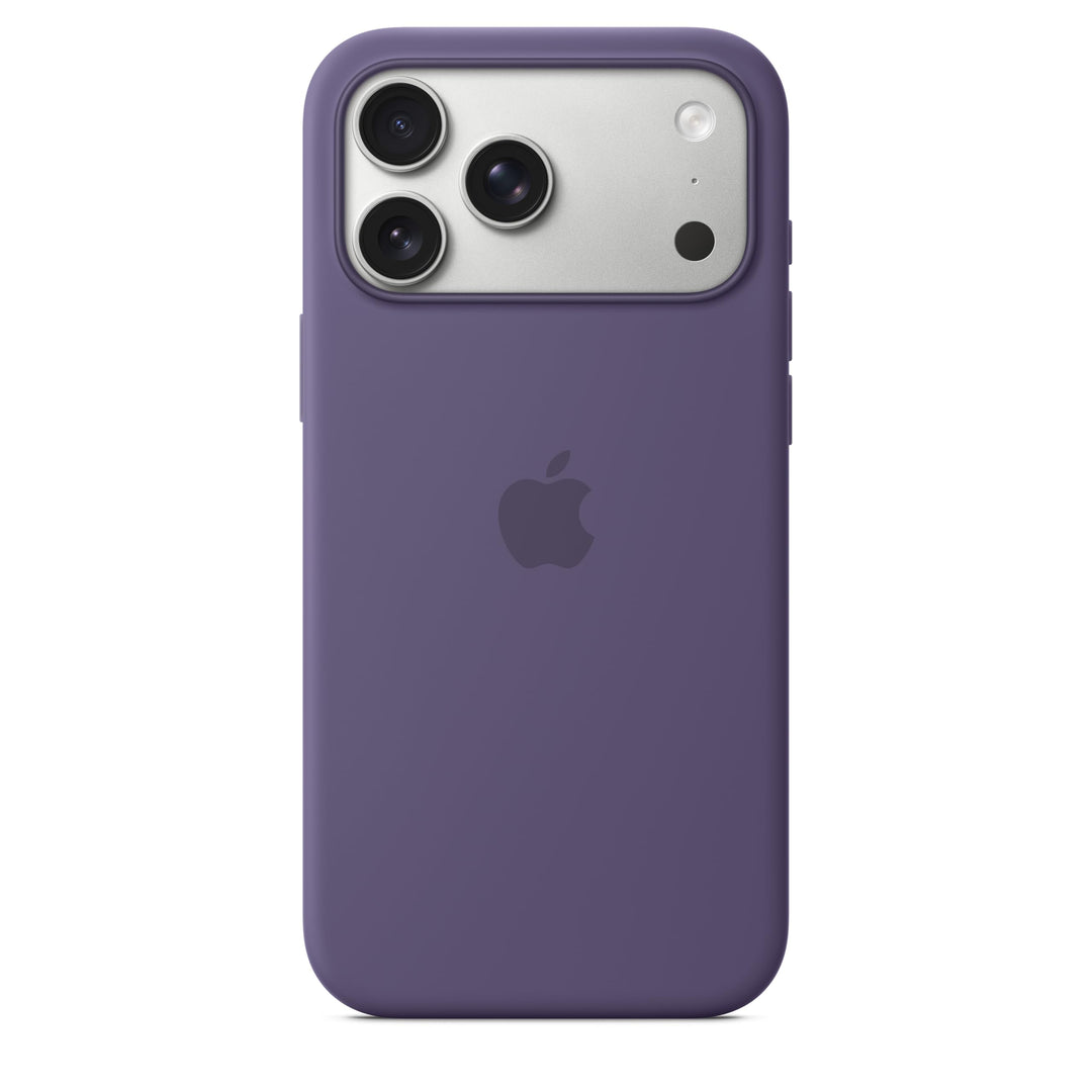 Apple iPhone 17 Pro Max Silicone Case with MagSafe and Camera Control: Lightweight Phone Case, Wireless Charging Compatible, Smooth Matte Finish; Purple Fog Retail $49.00