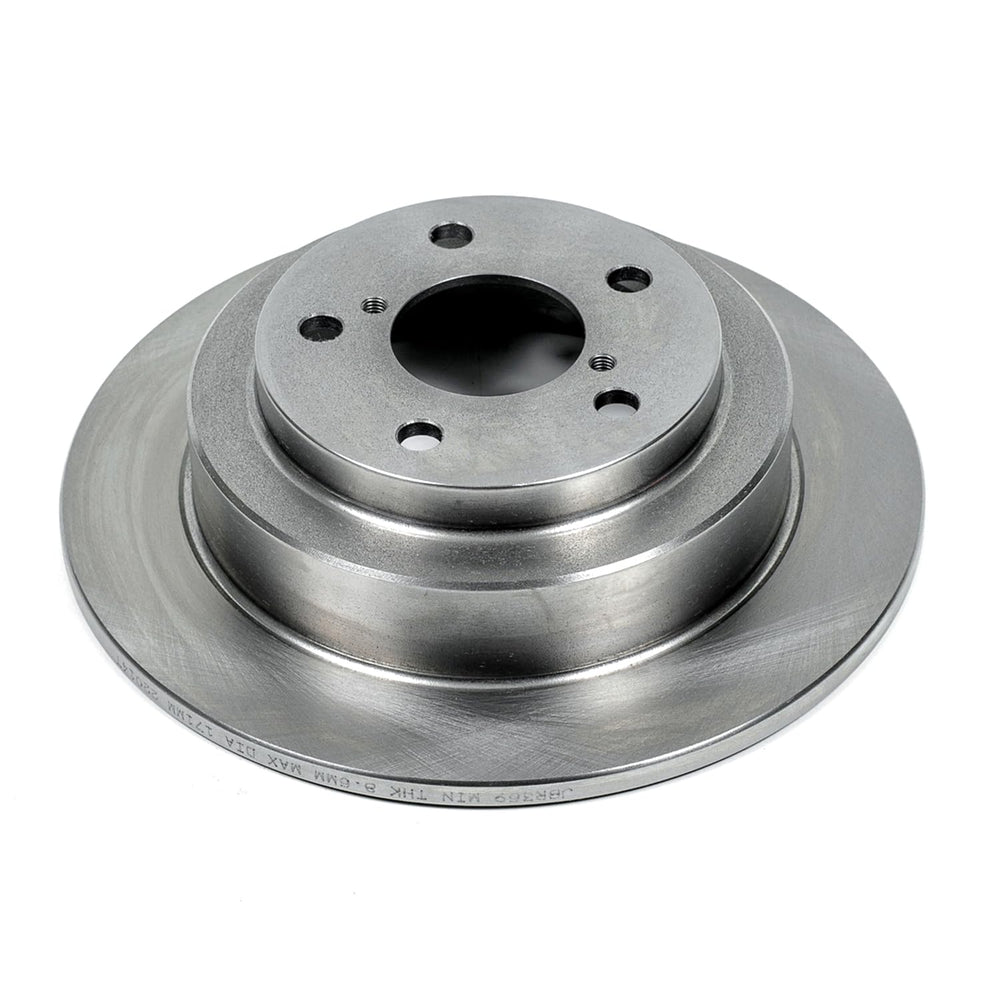PowerStop Rear Brake Rotor for Saab 9-2X 2005-06 |Subaru Forester 1999-08 |Impreza 1993-96 |Impreza 1998-07 |Legacy 1990-99 - Direct OE Disc Replacement Rotor, JBR359 Retail $53.78