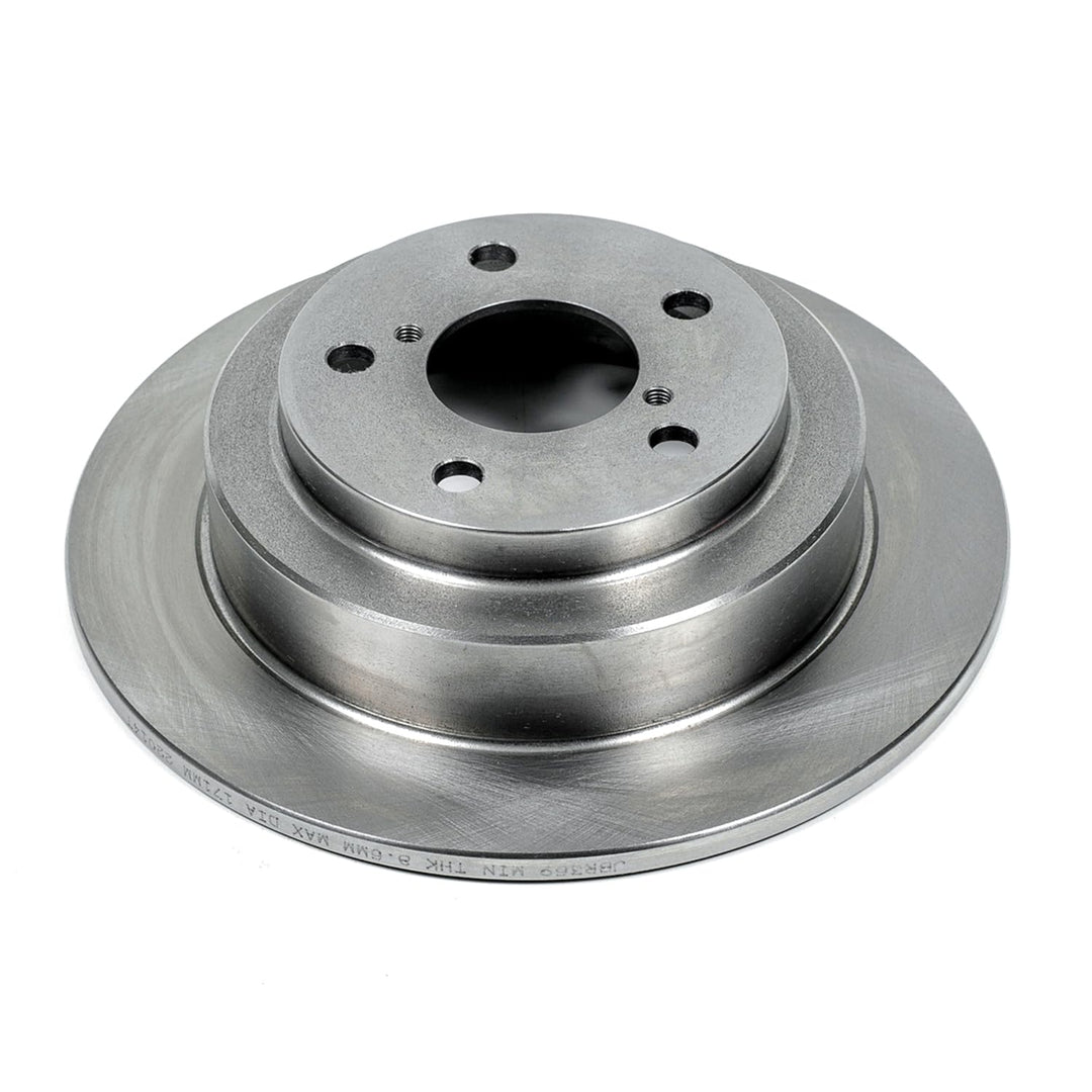 PowerStop Rear Brake Rotor for Saab 9-2X 2005-06 |Subaru Forester 1999-08 |Impreza 1993-96 |Impreza 1998-07 |Legacy 1990-99 - Direct OE Disc Replacement Rotor, JBR359 Retail $53.78