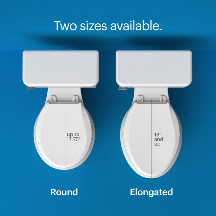 Brondell Bidet Toilet Seat Non-Electric Swash Seat, Fits Round Toilets, White – Dual Nozzle System, Ambient Water Temperature – Bidet with Easy Installation Retail $129.99