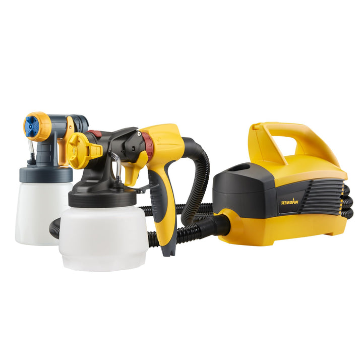 Wagner SprayTech 0529090 FLEXiO 4000 Stationary HVLP Paint and Stain Sprayer, Sprays Most Unthinned Latex, Includes Two Nozzles, iSpray Nozzle and Detail Finish Nozzle Retail $240.00