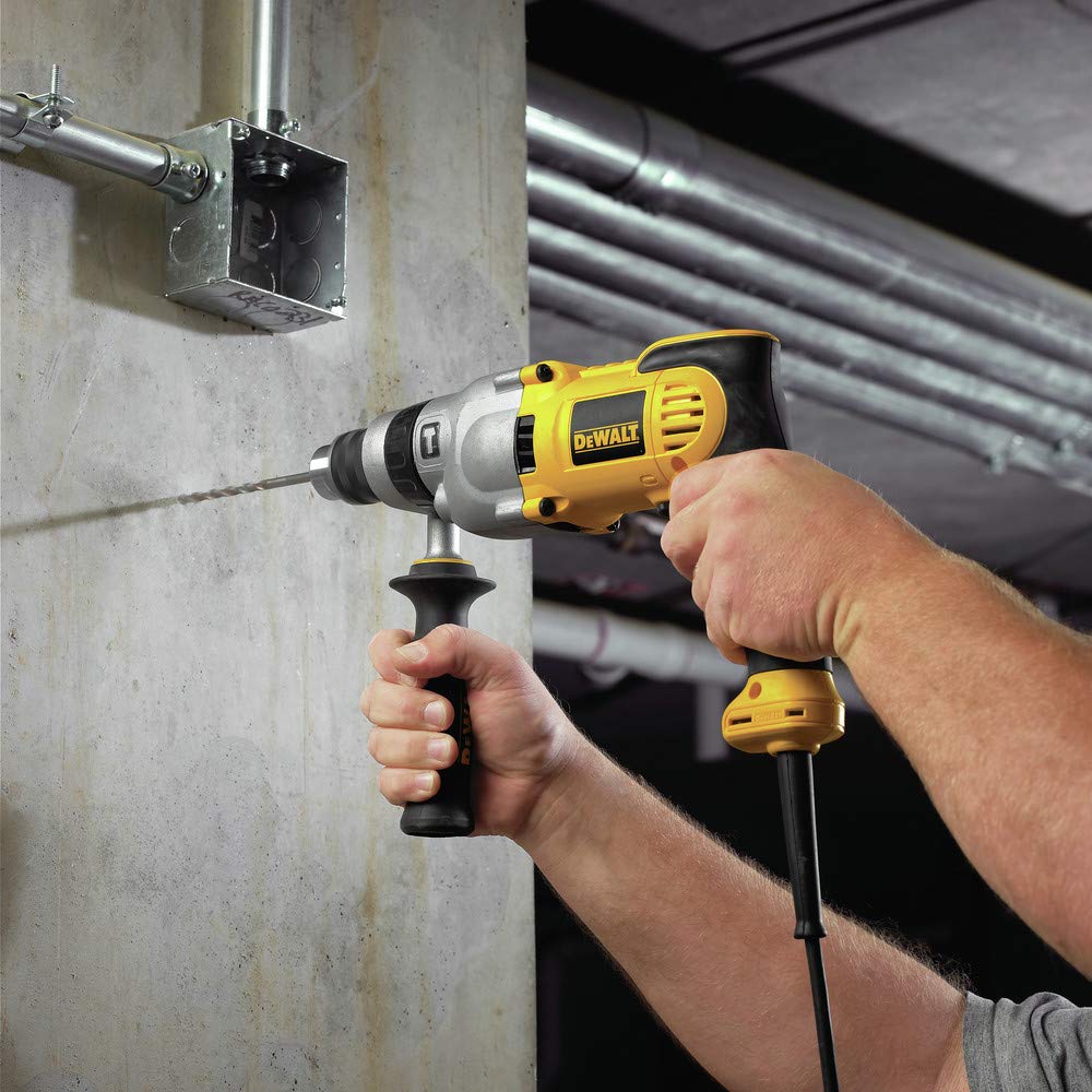 DEWALT Hammer Drill, 1/2-Inch, 10-Amp, Pistol Grip (DWD520) Retail $199.00