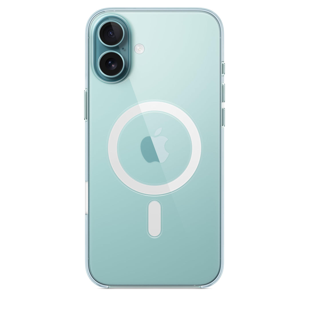 Apple iPhone 16 Plus Clear Case with MagSafe and Camera Control: Lightweight Phone Case, Wireless Charging Compatible, Smooth Glossy Finish Retail $49.00