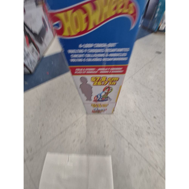 Hot Wheels 4-Loop Crash Out Track Set