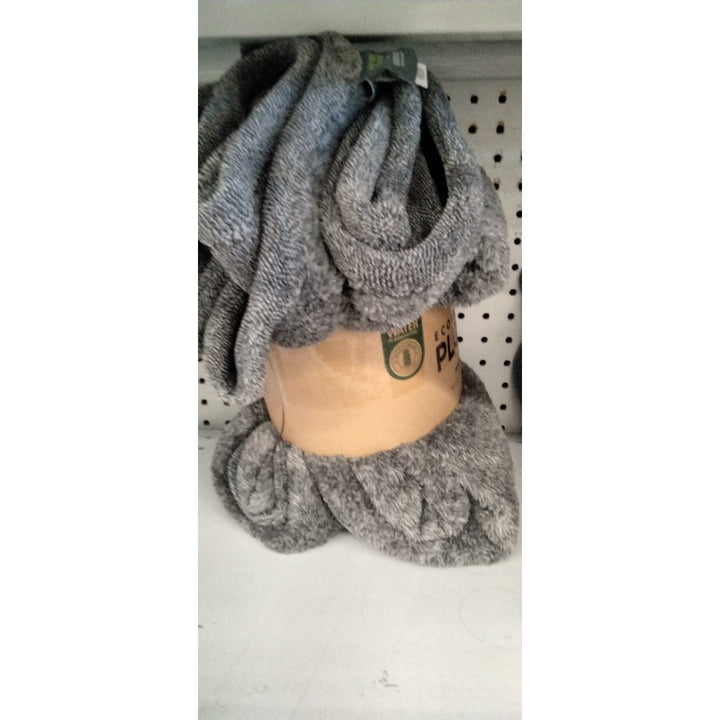 Berkshire Blanket & Home Co EcoThread TM Plush Throw Blanket  Gray  Oversized Throw