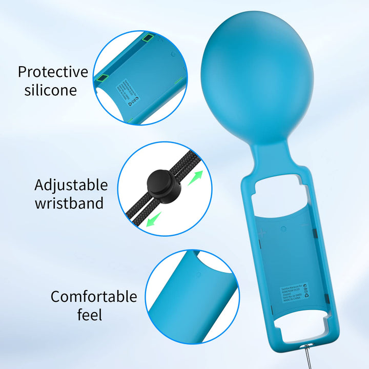 Switch Maracas Game Compatible with Samba de Amigo: Party Central - Nintendo Switch [Blue/Red] Retail $10.00