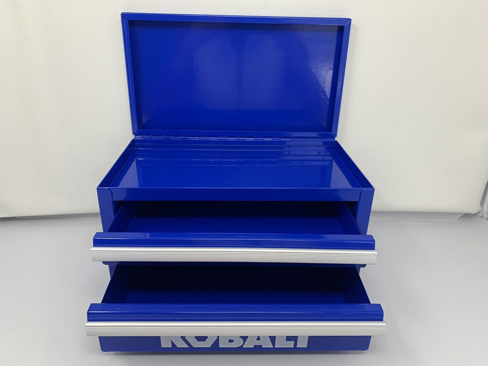 Brand New 25th Anniversary Kobalt Mini Toolbox BLUE Kobalt Mini Tool Box Retail $45.00