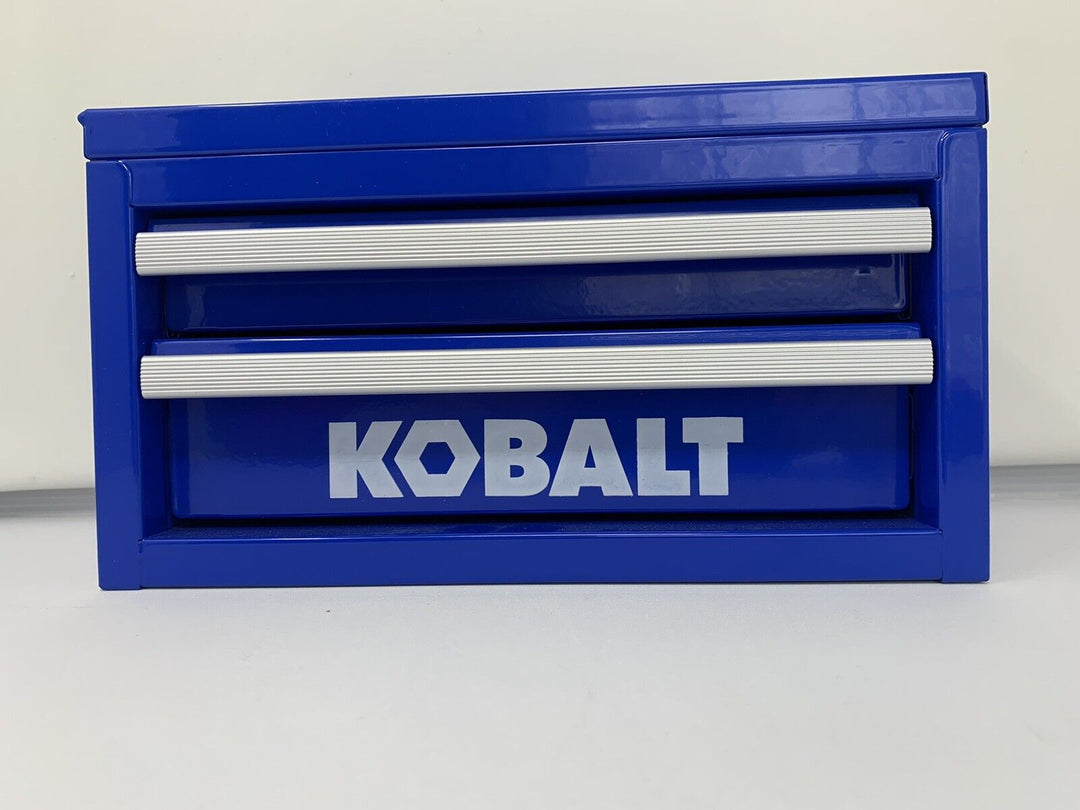 Brand New 25th Anniversary Kobalt Mini Toolbox BLUE Kobalt Mini Tool Box Retail $45.00