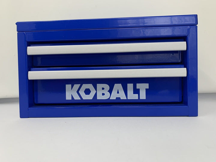Brand New 25th Anniversary Kobalt Mini Toolbox BLUE Kobalt Mini Tool Box Retail $45.00