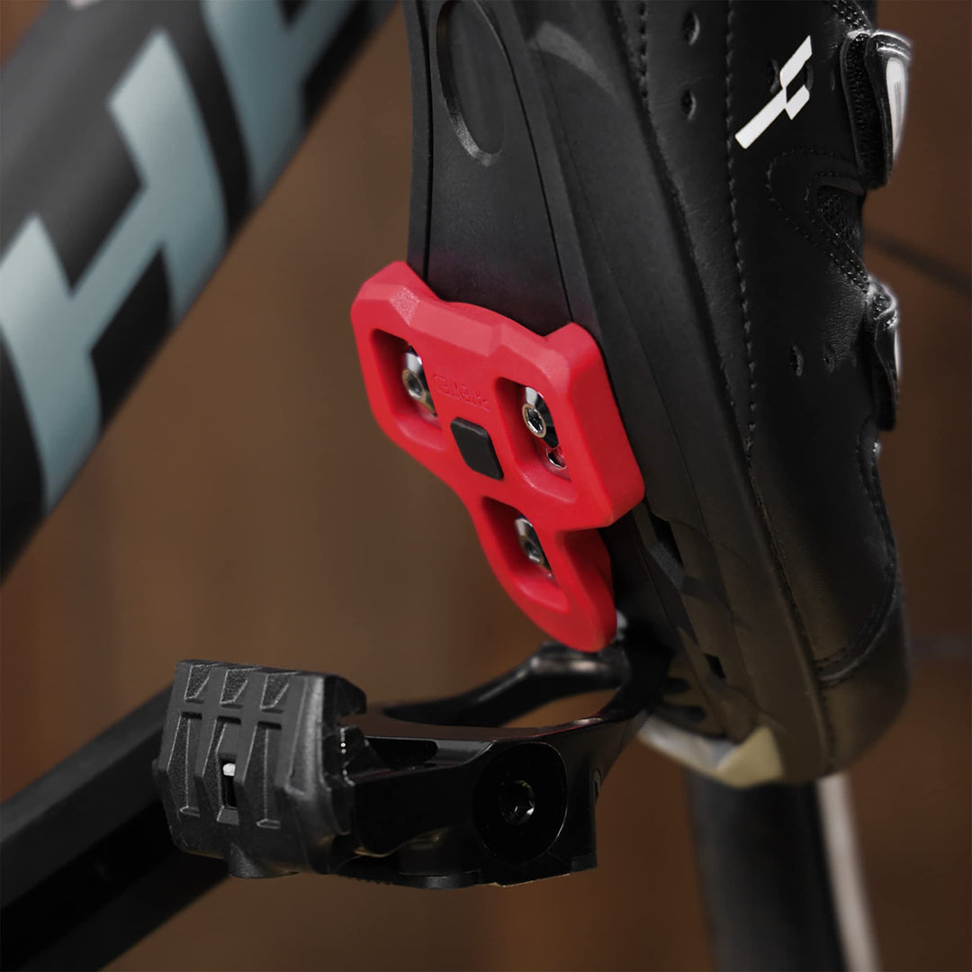 CyclingDeal Compatible with Peloton Look Delta (9 Degree) Bike Cleats - Indoor Cycling & Road Bike Bicycle Cleat Set - Fully Identical or Compatible with Peloton Indoor Bikes Pedals and Shoes Retail $22.50