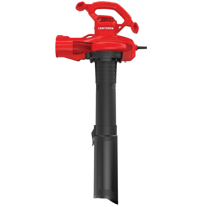 CRAFTSMAN 3-in-1 Leaf Blower, Vacuum and Mulcher, Backpack Blower Up to 260 MPH, 12 Amp, Corded Electric Leaf Collector (CMEBL7000) Retail $99.00