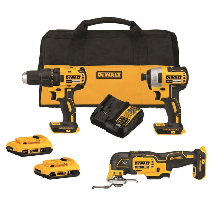20V BL 3-TOOL KIT Retail $604.99