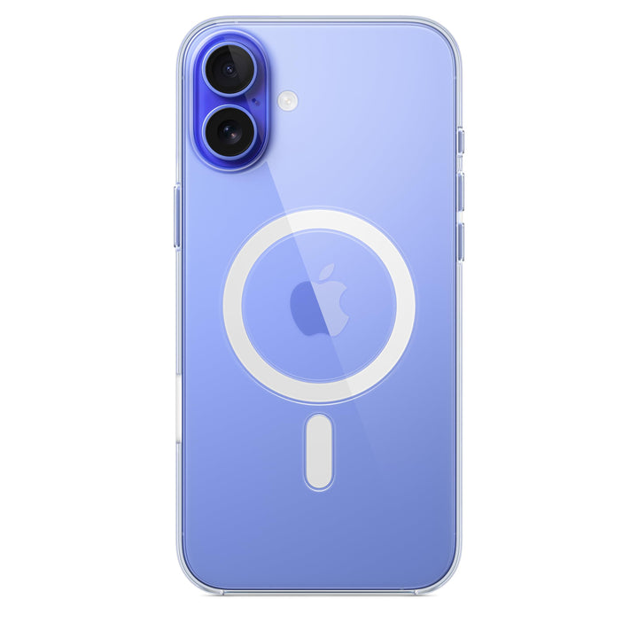Apple iPhone 16 Plus Clear Case with MagSafe and Camera Control: Lightweight Phone Case, Wireless Charging Compatible, Smooth Glossy Finish Retail $49.00
