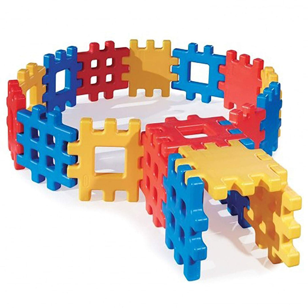 Little Tikes Big Waffle Block Set - 18 pieces, Blue/Red/Yellow Retail $82.99