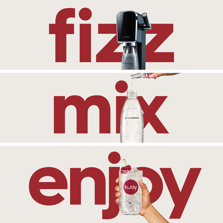 SodaStream Art Sparkling Water Maker (Mandarin Red) with CO2 and Dishwasher Safe Bottle Retail $149.99