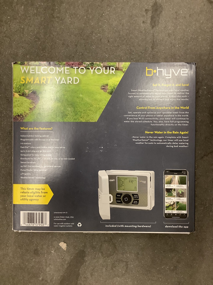ORBIT 12-STATION IND/OUTDOOR WIFI TIMER
