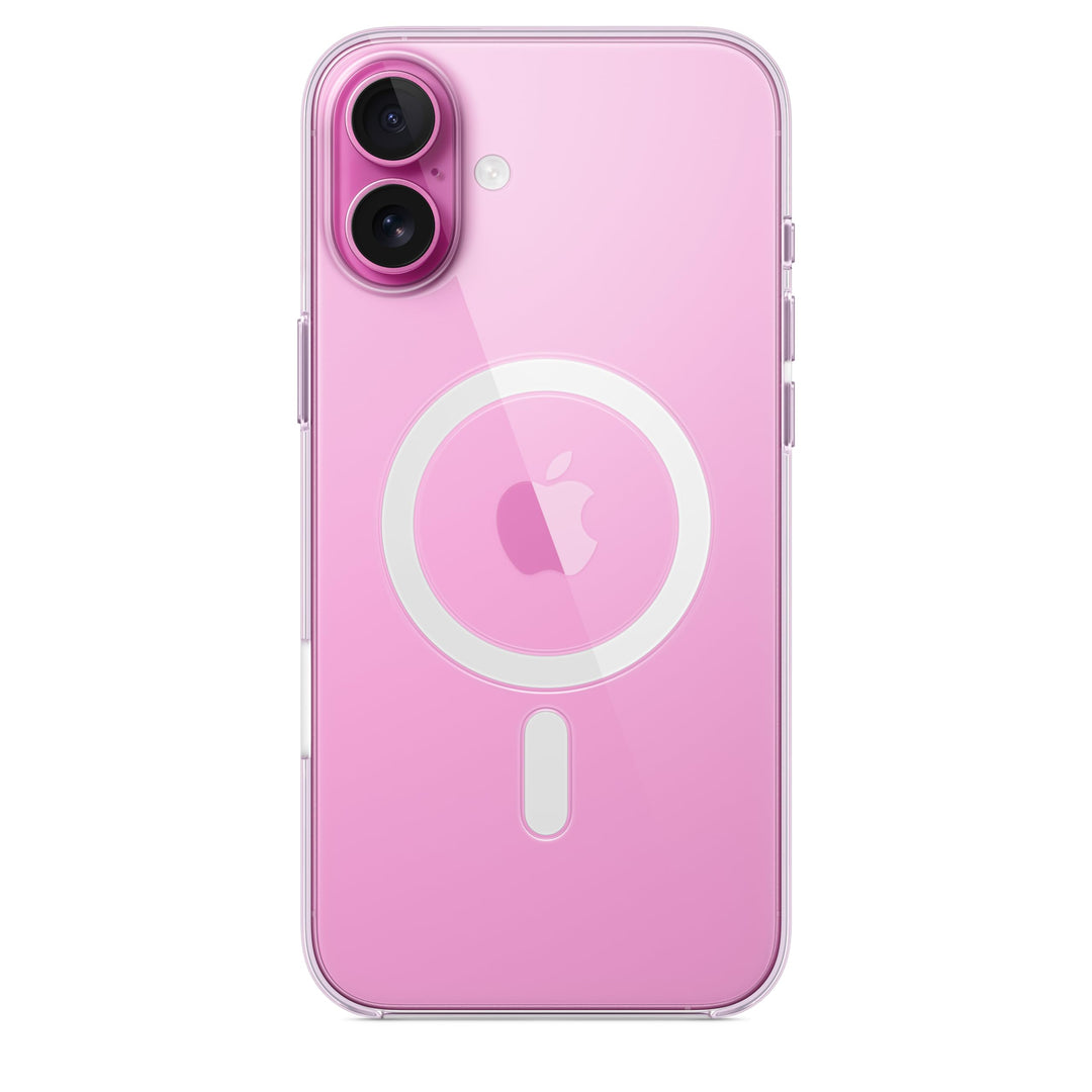 Apple iPhone 16 Plus Clear Case with MagSafe and Camera Control: Lightweight Phone Case, Wireless Charging Compatible, Smooth Glossy Finish Retail $49.00