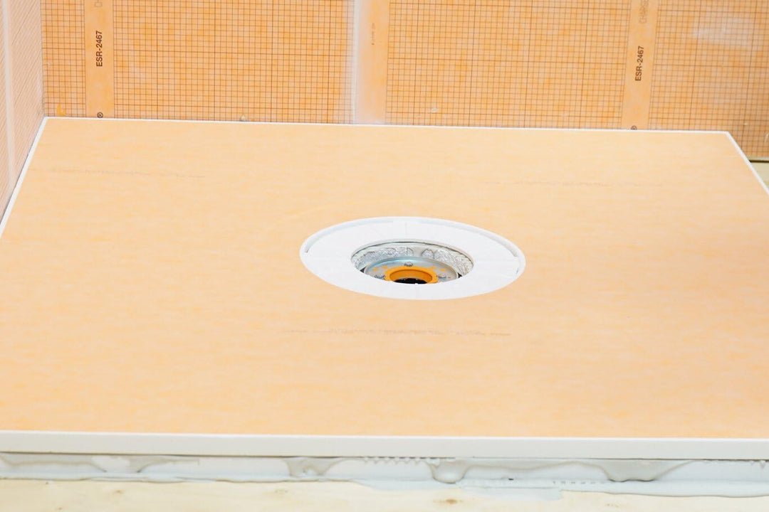 Schluter Kerdi-Drain-A Adaptor Kit - Ideal for Larger Variety of Clamping Ring Drains - 140mm-5-1/2" - KDAM5FLKABS