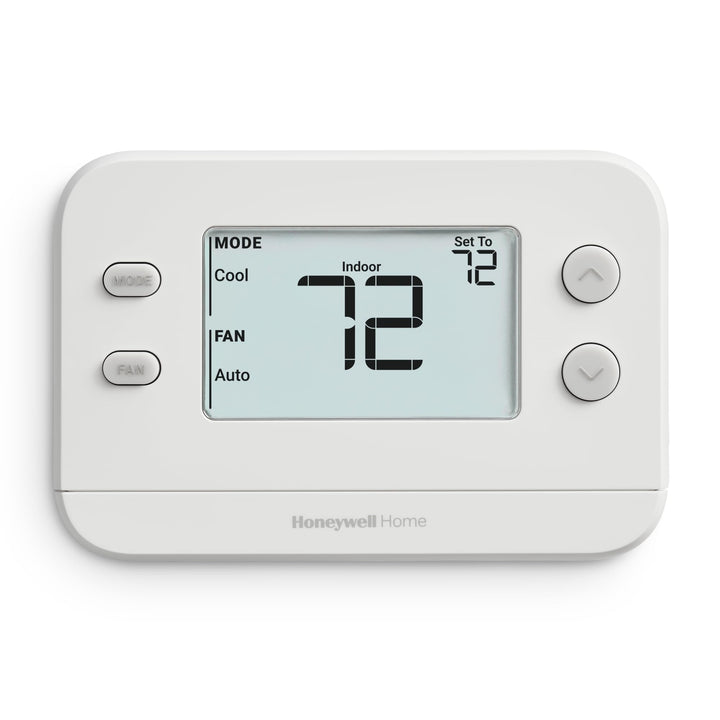 New! Honeywell Home Non-Programmable Thermostat, Single-Stage, 1 Heat/1 Cool Compatibility, X1N, White Retail $44.99