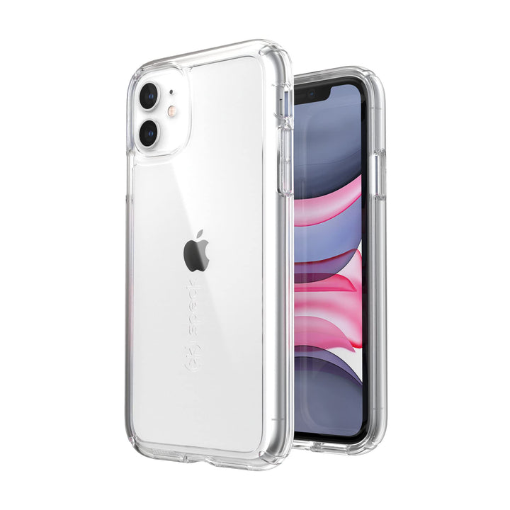 Speck Gemshell Bumper iPhone 11/XR Case - Shock-Absorbent, Clear Glass Retail $15.00
