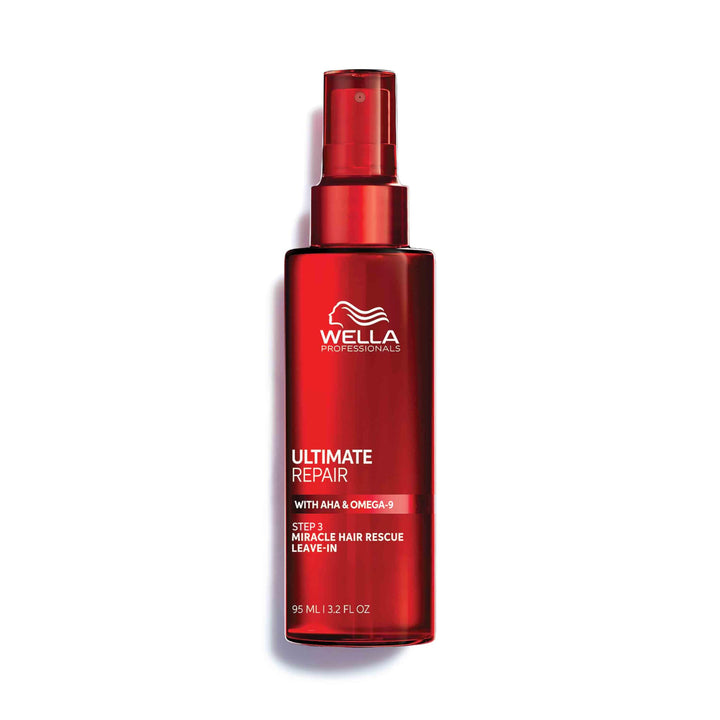 Wella Professionals ULTIMATE REPAIR Miracle Hair Rescue for Damaged Hair | Luxury Leave-In Treatment | Long-Lasting Repair & Protection | For All Hair Types | 3.2 Fl Oz - Packaging May Vary