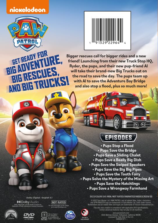 Paw Patrol: Big Truck Pups