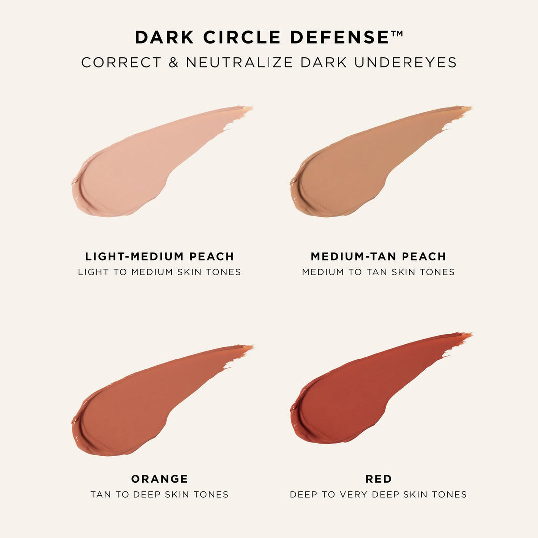 tarte colored clay cc undereye corrector Ã¢â‚¬â€œ Full-Coverage Concealer with Vegan Squalane & Caffeine for Dark Circles & Discoloration, Smooths, Hydrates & Moisturizes, Cruelty-Free