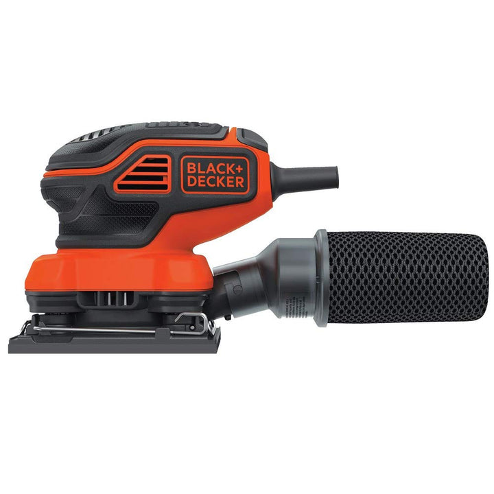 BLACK+DECKER 2.0 Amp Electric 1/4 Sheet Orbit Sander (BDEQS300)