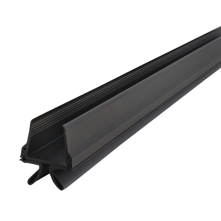 M-D Building Products Vinyl CinchÃ‚Â® U-Shape Door Bottom Seal, Slide-On Weatherstripping Draft Stopper, Easy to Install, Fits 36Ã¢â‚¬Â x 1-3/4Ã¢â‚¬Â Doors, Fills 3/8Ã¢â‚¬Â- 3/4Ã¢â‚¬Â Gap (Brown, 32 Inch)