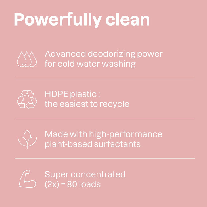 ATTITUDE Baby Laundry Detergent Liquid, EWG Verified, Safe for Baby Clothes, Infant and Newborn, Naturally Derived, HE Compatible, Soothing Chamomile, 80 Loads, 67.6 Fl Oz (AMAZON EXCLUSIVE)