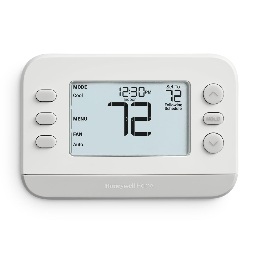 New! Honeywell Home Programmable Thermostat, Single-Stage, 1 Heat/1 Cool Compatibility, Flexible Schedule, X2P, White, RTH21B Retail $64.99