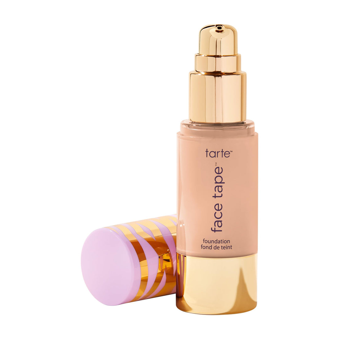 Tarte Face Tape Foundation Ã¢â‚¬â€œ Coverage Matte Finish Foundation with Snow Mushroom & Hyaluronic Acid for Hydration, Waterproof, Vegan & Cruelty-Free