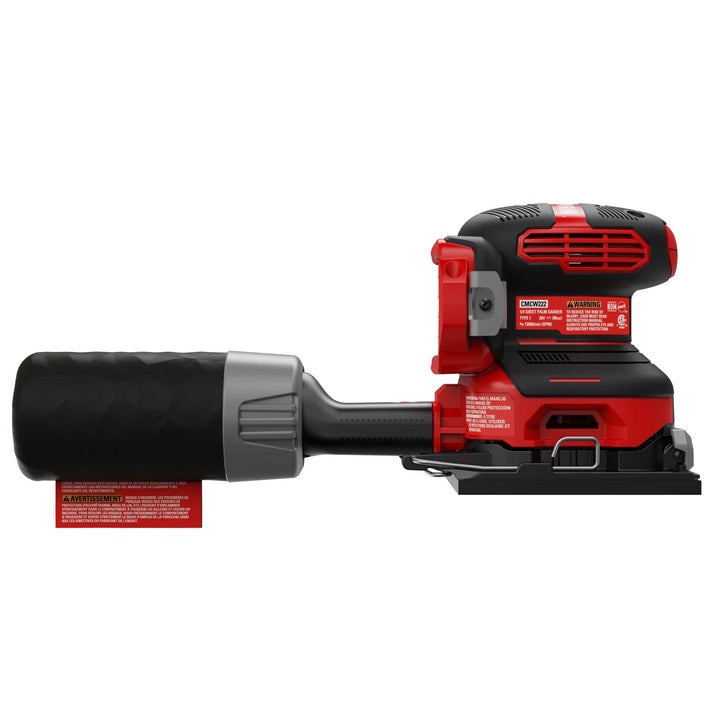 CRAFTSMAN V20 Sander, Cordless, 1/4 Sheet Sander, 9,000-12,000 OPM Bare Tool Only (CMCW222B) Retail $49.00