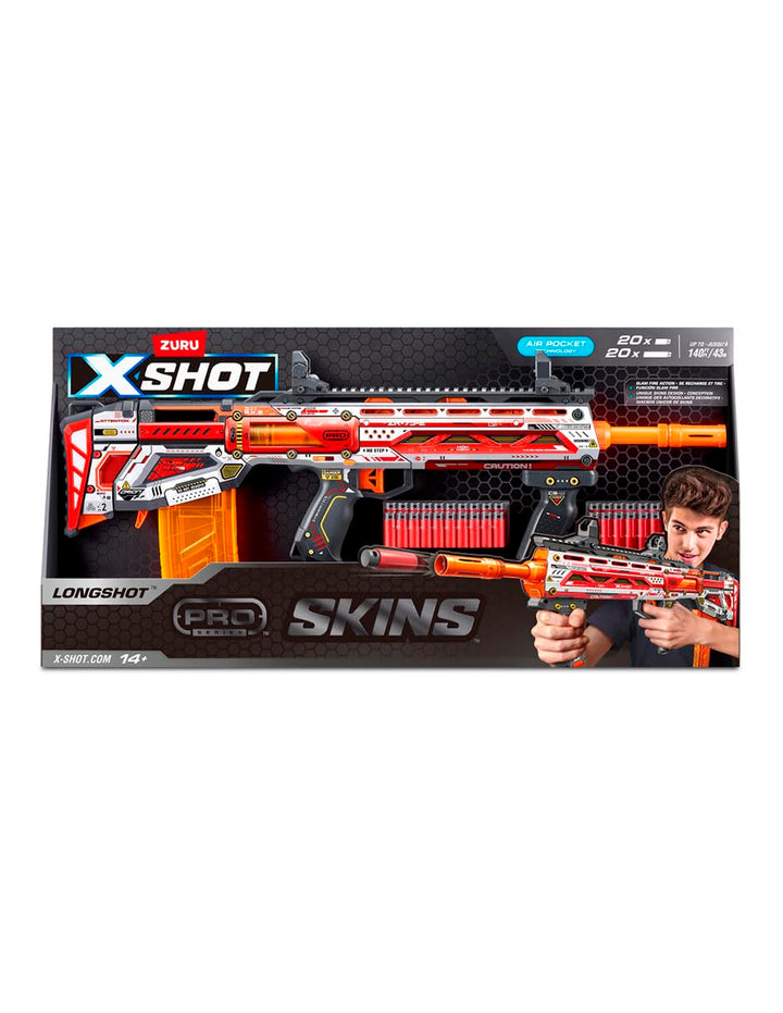 XSHOT Pro Series Longshot Toy Gun - 40 Darts Retail $18.97