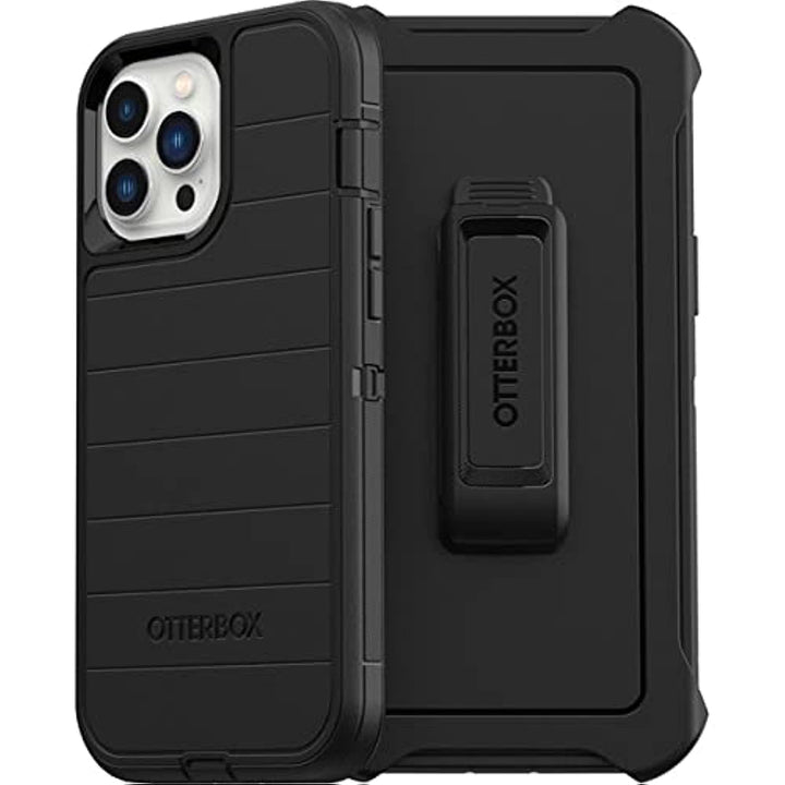 OTTERBOX Defender Series SCREENLESS Edition Case for iPhone 13 Pro Max & iPhone 12 Pro Max (Defender Pro Series, Black) Retail $40.00
