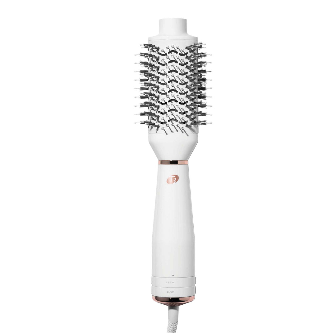 T3 Women's T3 AireBrush One-Step, White/Rose Gold, Oval Retail $149.99