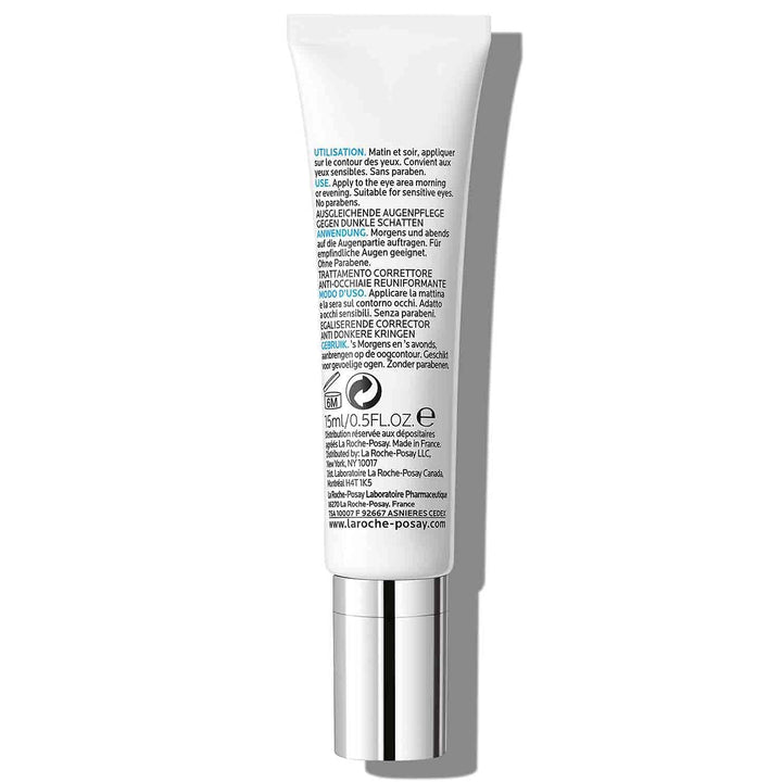 La Roche-Posay Pigmentclar Dark Circles Eye Cream with Caffeine, Brightens Under Eye Area and Targets Dark Circles