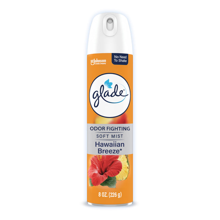 Glade Air Freshener Room Spray, Hawaiian Breeze Scent, Odor Fighting to Deliver Long Lasting Freshness, 8 Oz Retail $2.57