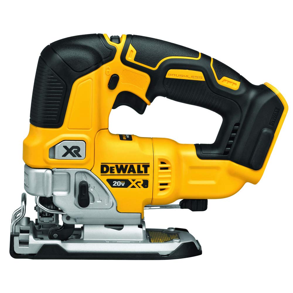 DEWALT 20V MAX XR Jig Saw, 3,200 Blade Speed, Cordless, Brushless Motor, LED Light, Bare Tool Only (DCS334B) Retail $239.00