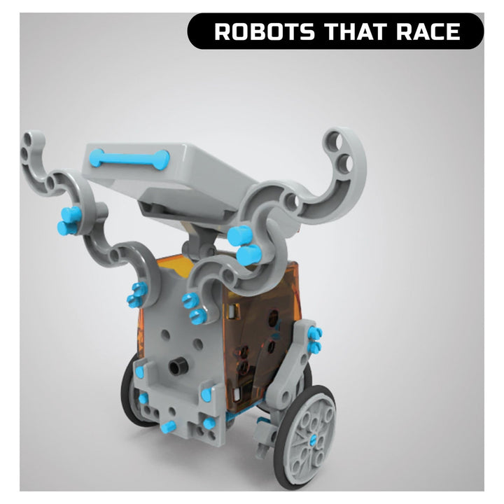 Discovery #Mindblown Solar Vehicle Creations 197 Easy-Build Pieces, Solar Robots, Powered by The Sun, STEM Science Technology Engineering Math Set, for Ages 8+, Vary Retail $14.99
