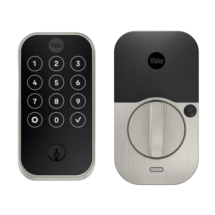 Yale Assure Lock 2 – Satin Nickel Smart Lock for Front Door with Keypad and Adjustable Entry Codes (No Wi-Fi) and Deadbolt – Secure Keyless Entry Door Lock, YRD420-BLE-619 Retail $189.99
