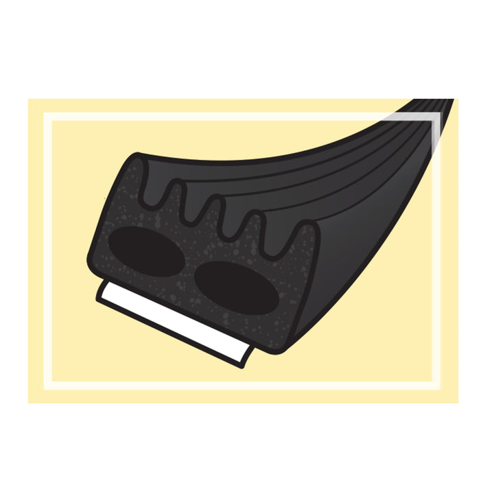 M-D Building Products 01033 10 ft. Black Large Rubber Auto & Marine Weatherseal for All Climates Retail $15.63