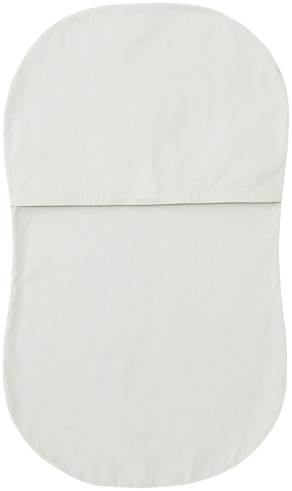 Halo Bassinest Fitted Sheet, 100% Cotton, Super Soft Bassinet Sheet for Baby Boys, Girls and Unisex, Breathable and Lightweight Mattress Pad Cover, Grey