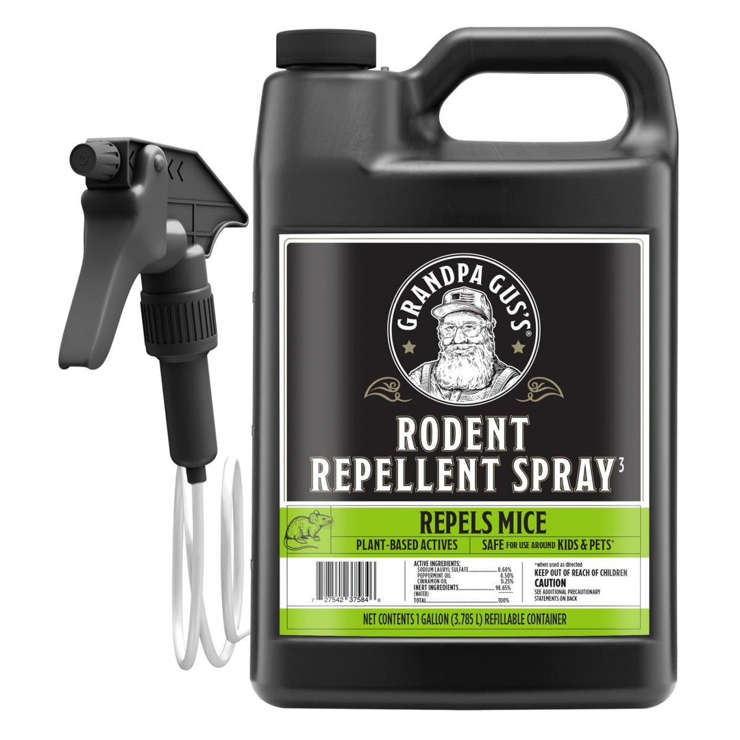 Grandpa Gus's Rodent Repellent (1 Gallon / 3.79 L) Retail $35.99