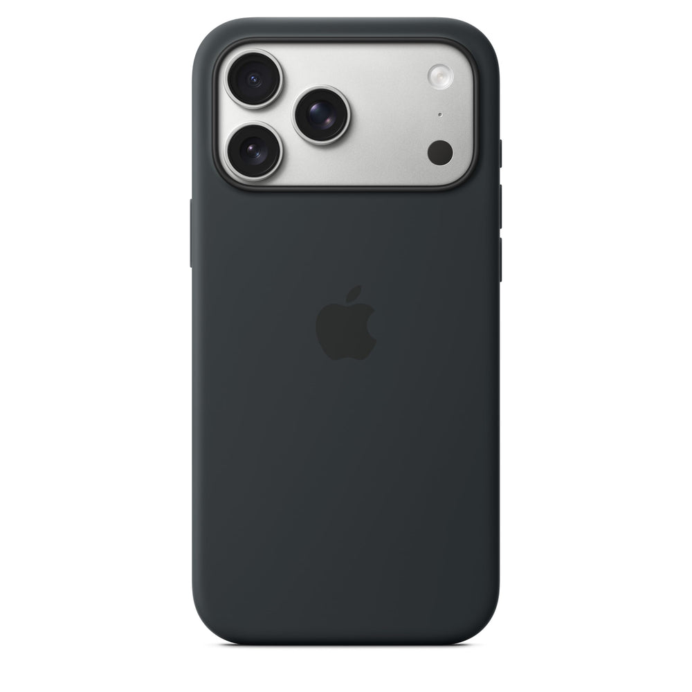 Apple iPhone 17 Pro Max Silicone Case with MagSafe and Camera Control: Lightweight Phone Case, Wireless Charging Compatible, Smooth Matte Finish; Black Retail $49.00