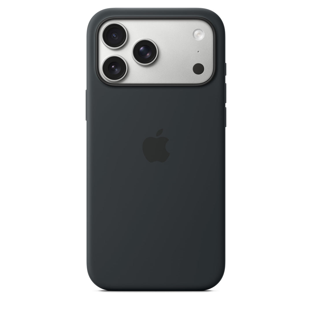 Apple iPhone 17 Pro Max Silicone Case with MagSafe and Camera Control: Lightweight Phone Case, Wireless Charging Compatible, Smooth Matte Finish; Black Retail $49.00