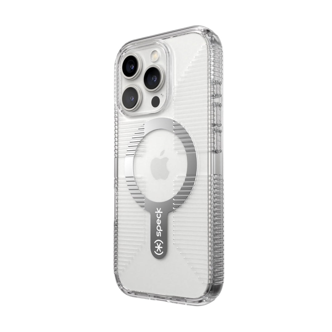 Speck Clear iPhone 16 Pro Case - Slim MagSafe GemShell Crystal Clear Retail $39.95