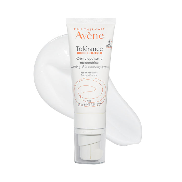 AvÃƒÂ¨ne Tolerance Control Soothing Skin Recovery Cream, for Hypersensitive Dry Skin, Restores Skin Barrier, Calms sensations of skin discomfort, Sterile Pump, Face Moisturizer, Fragrance-Free 1.3 Fl Oz
